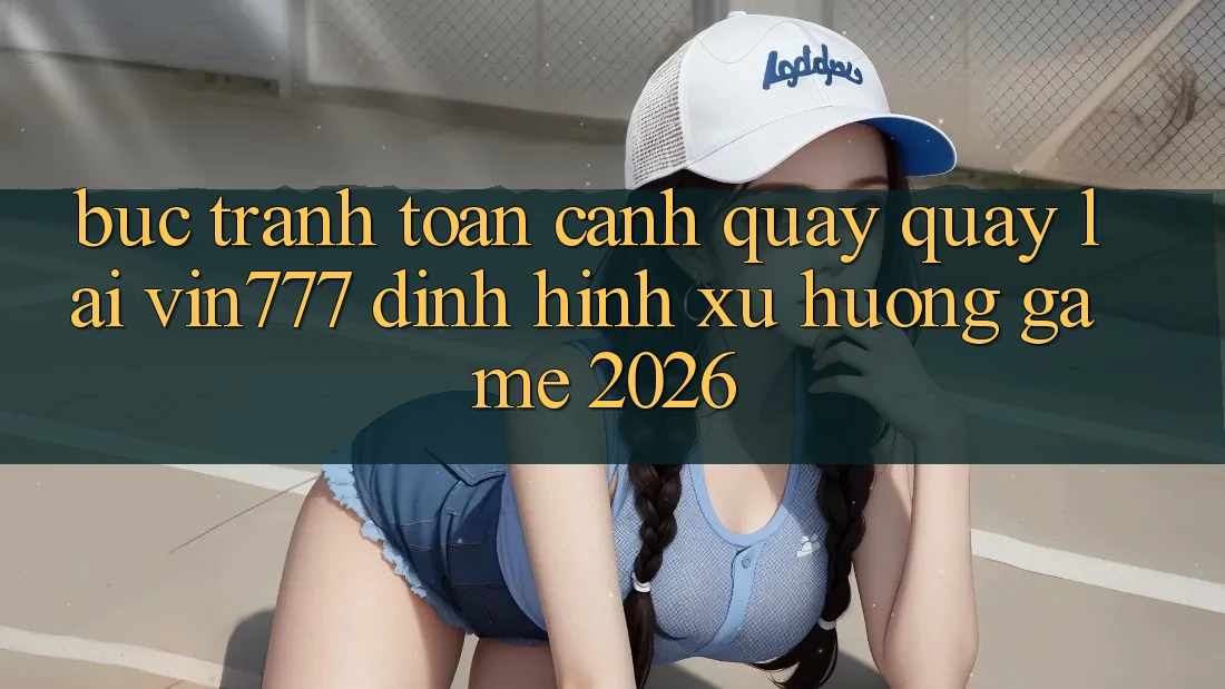 Bức Tranh Toàn Cảnh Quay quay lại Vin777 – Định Hình Xu Hướng Game 2026 Bức Tranh Toàn Cảnh Quay quay lại Vin777 – Định Hình Xu Hướng Game 2026