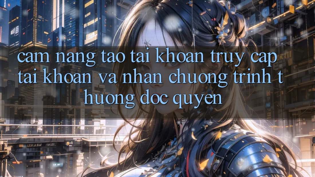 Cẩm Nang Tạo tài khoản, Truy cập tài khoản Và Nhận Chương trình thưởng Độc Quyền Cẩm Nang Tạo tài khoản, Truy cập tài khoản Và Nhận Chương trình thưởng Độc Quyền