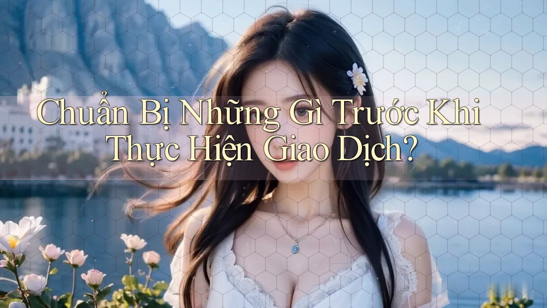 Chuẩn Bị Những Gì Trước Khi Thực Hiện Giao Dịch? Chuẩn Bị Những Gì Trước Khi Thực Hiện Giao Dịch?