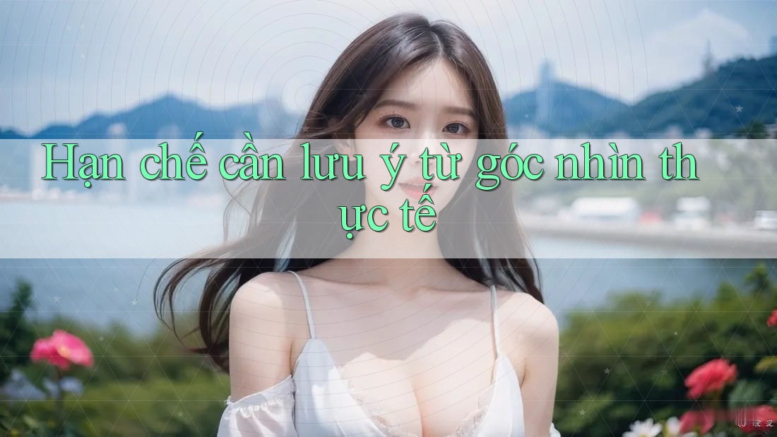 Hạn chế cần lưu ý từ góc nhìn thực tế