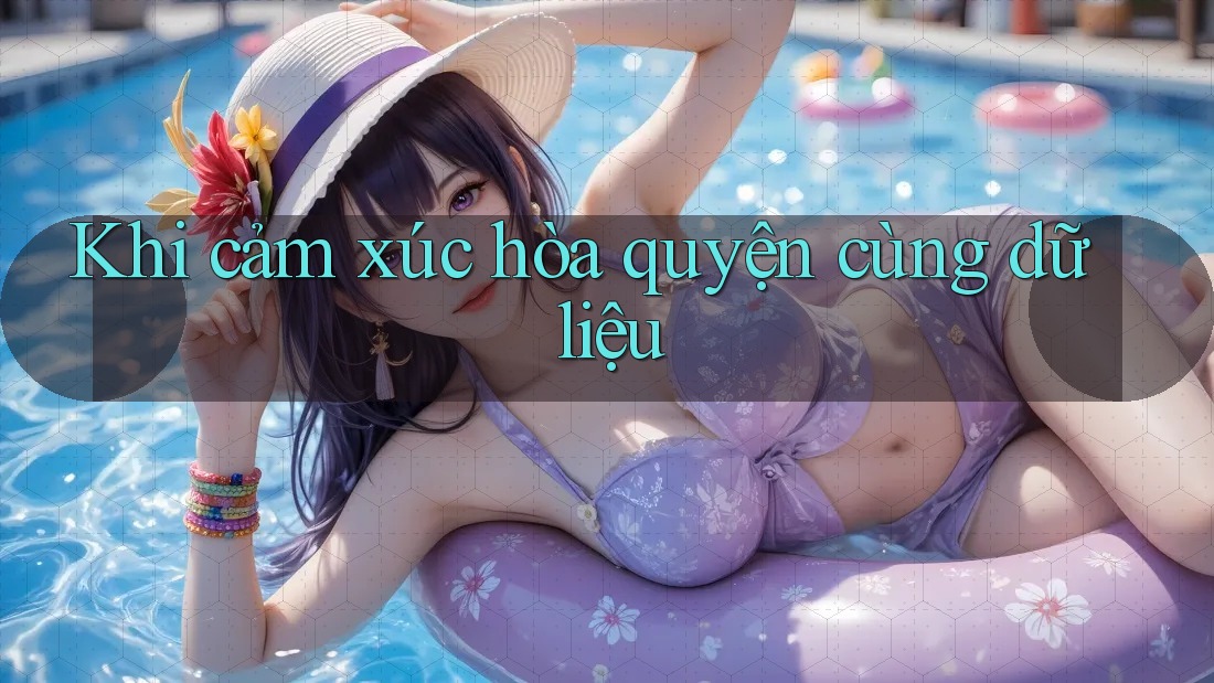 Khi cảm xúc hòa quyện cùng dữ liệu Khi cảm xúc hòa quyện cùng dữ liệu
