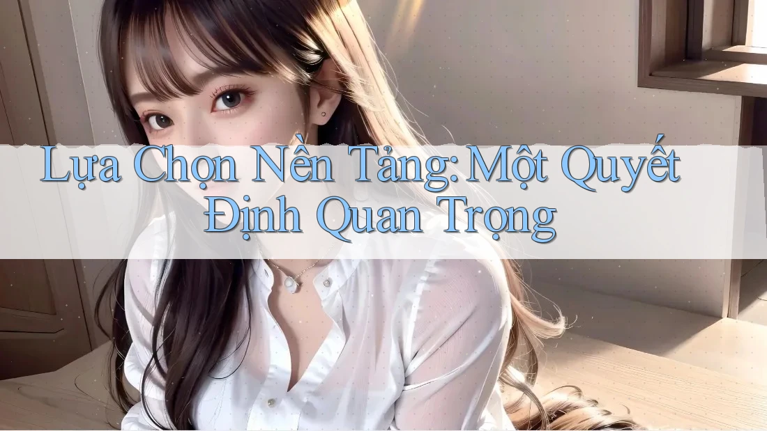 Lựa Chọn Nền Tảng: Một Quyết Định Quan Trọng Lựa Chọn Nền Tảng: Một Quyết Định Quan Trọng