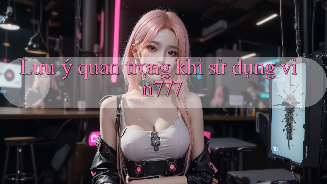 Lưu ý quan trọng khi sử dụng vin777