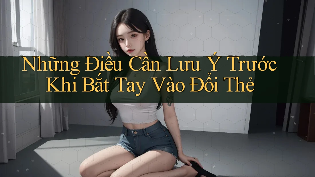 Những Điều Cần Lưu Ý Trước Khi Bắt Tay Vào Đổi Thẻ
