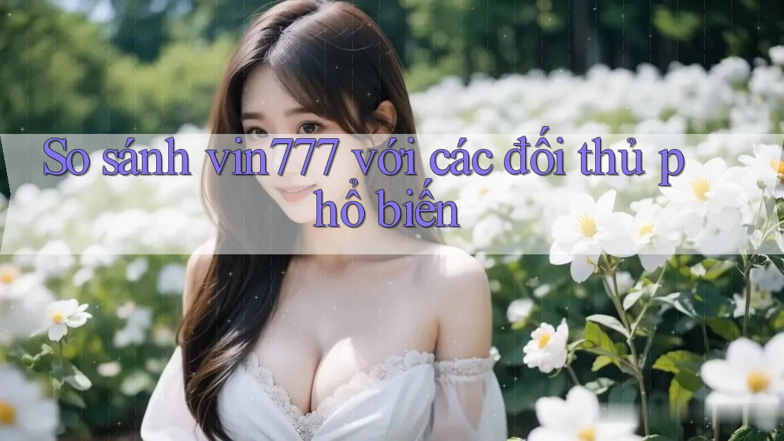 So sánh vin777 với các đối thủ phổ biến