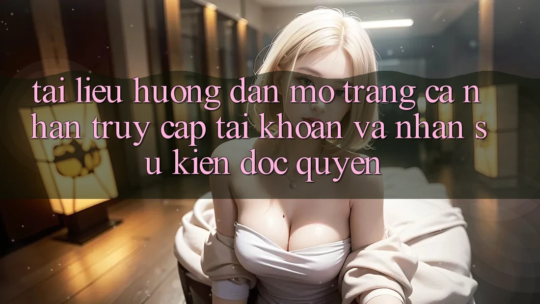 Tài liệu hướng dẫn Mở trang cá nhân, Truy cập tài khoản Và Nhận Sự kiện Độc Quyền