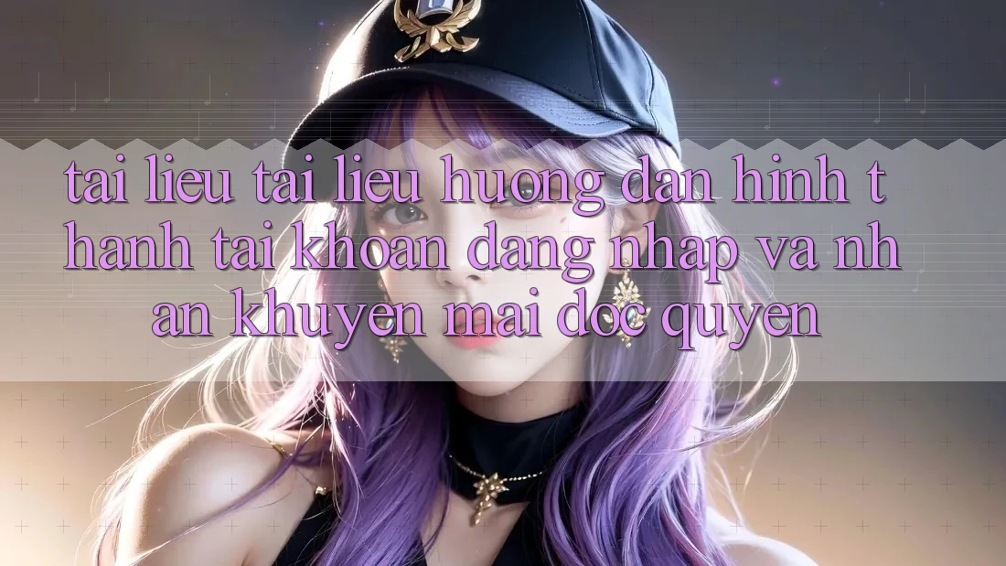 Tài liệu tài liệu hướng dẫn Hình thành tài khoản, Đăng Nhập Và Nhận Khuyến Mãi Độc Quyền