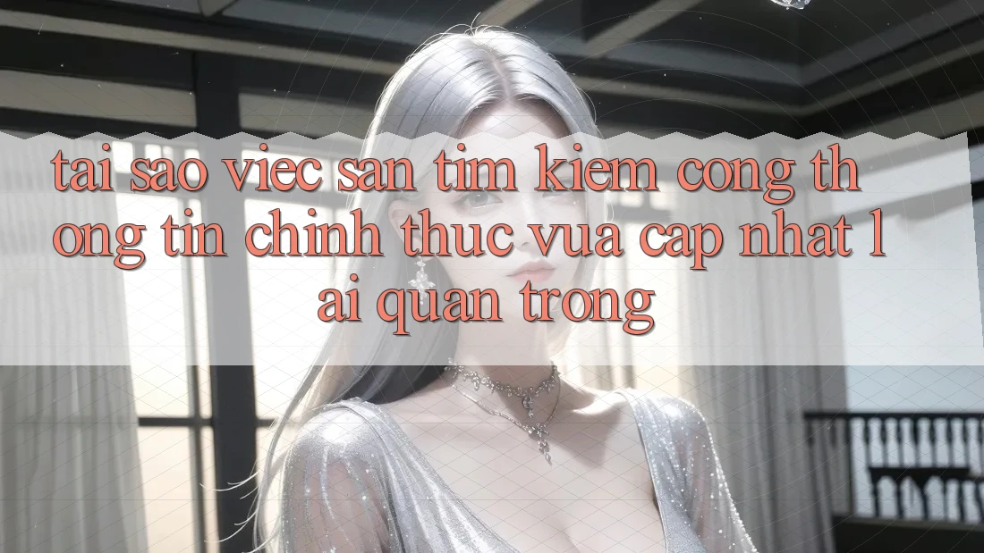 Tại Sao Việc Săn tìm kiếm “Cổng thông tin Chính Thức Vừa cập nhật” Lại Quan Trọng?