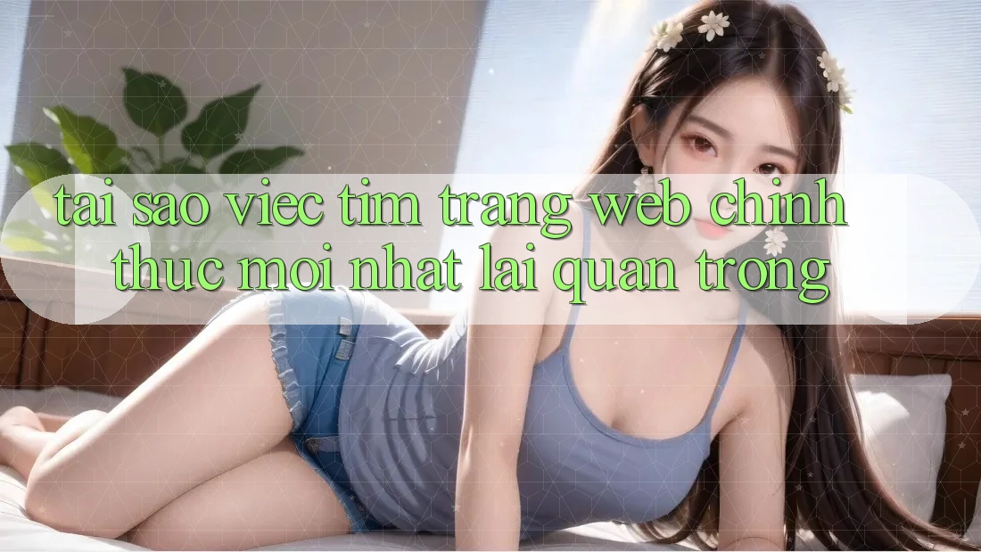 Tại Sao Việc Tìm “Trang web Chính Thức Mới Nhất” Lại Quan Trọng?