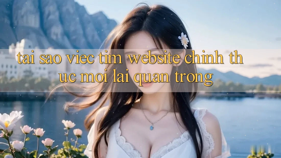 Tại Sao Việc Tìm “Website Chính Thức Mới” Lại Quan Trọng?