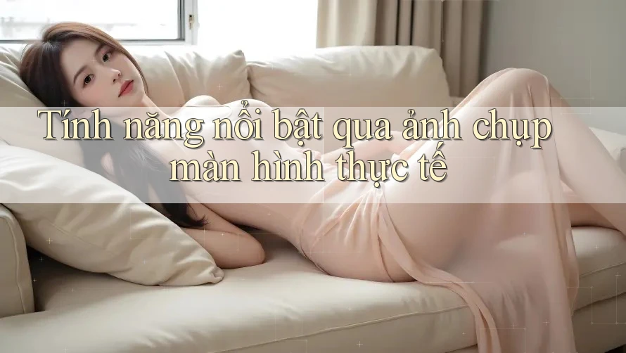 Tính năng nổi bật qua ảnh chụp màn hình thực tế