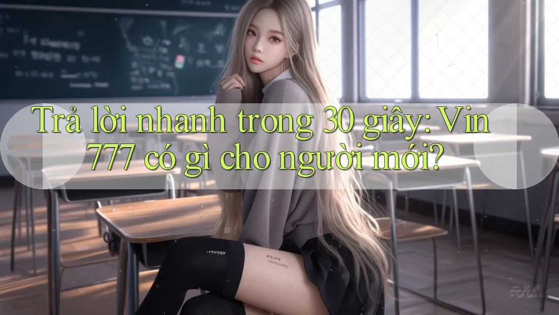 Trả lời nhanh trong 30 giây: Vin777 có gì cho người mới?