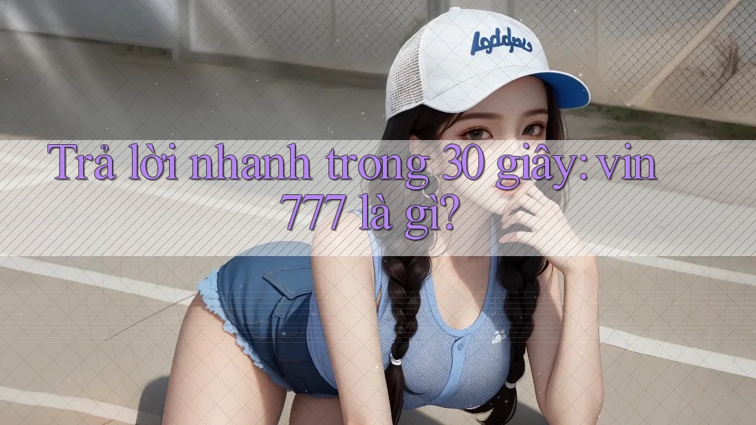 Trả lời nhanh trong 30 giây: vin777 là gì?