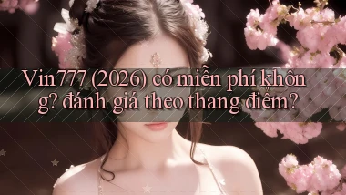 Vin777 (2026) có miễn phí không đánh giá theo thang điểm