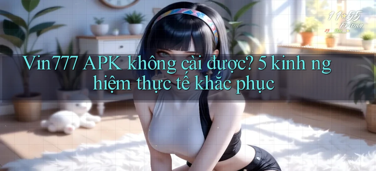 Vin777 APK không cài được 5 kinh nghiệm thực tế khắc phục