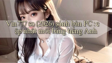 Vin777 so (2026) sánh bản PC cập nhật mới bằng tiếng Anh