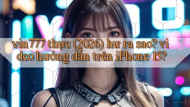 vin777 thực (2026) hư ra sao video hướng dẫn trên iPhone 15